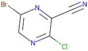 6-Bromo-3-chloropyrazine-2-carbonitrile