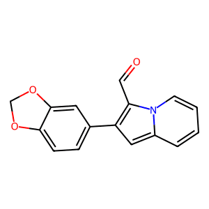 2-(1,3-Benzodioxol-5-yl)indolizine-3-carboxaldehyde