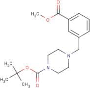 2-Methyl-2-propanyl 4-[3-(methoxycarbonyl)benzyl]-1-piperazinecarboxylate