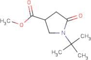 Methyl 1-(2-methyl-2-propanyl)-5-oxo-3-pyrrolidinecarboxylate