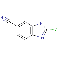 2-Chloro-1H-benzimidazole-6-carbonitrile