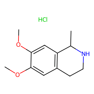 6,7-Dimethoxy-1-methyl-1,2,3,4-tetrahydroisoquinoline hydrochloride