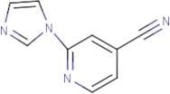 2-(1H-Imidazol-1-yl)pyridine-4-carbonitrile
