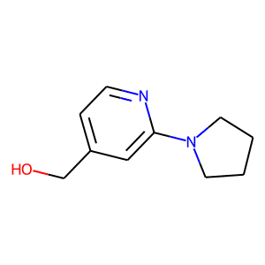 [2-(Pyrrolidin-1-yl)pyridin-4-yl]methanol