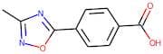 4-(3-Methyl-1,2,4-oxadiazol-5-yl)benzoic acid