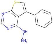 4-Hydrazino-5-phenylthieno[2,3-d]pyrimidine