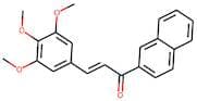 1-(2-naphthyl)-3-(3,4,5-trimethoxyphenyl)prop-2-en-1-one
