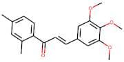 1-(2,4-dimethylphenyl)-3-(3,4,5-trimethoxyphenyl)prop-2-en-1-one