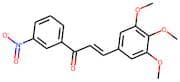 1-(3-nitrophenyl)-3-(3,4,5-trimethoxyphenyl)prop-2-en-1-one