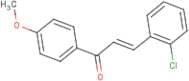 3-(2-chlorophenyl)-1-(4-methoxyphenyl)prop-2-en-1-one