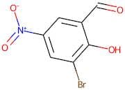 3-Bromo-2-hydroxy-5-nitrobenzaldehyde