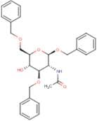 Benzyl-2-acetamido-2-deoxy-3,6-di-O-benzyl-β-D-glucopyranoside