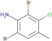 2,6-dibromo-3-chloro-4-methylaniline
