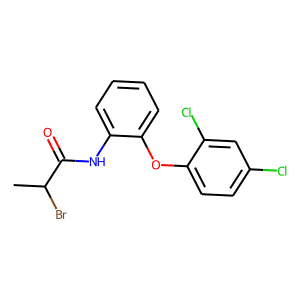 N1-[2-(2,4-dichlorophenoxy)phenyl]-2-bromopropanamide