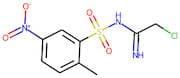 N1-(2-chloroethanimidoyl)-2-methyl-5-nitrobenzene-1-sulphonamide