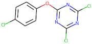 2,4-Dichloro-6-(4-chlorophenoxy)-1,3,5-triazine