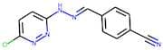 4-[2-(6-chloropyridazin-3-yl)carbohydrazonoyl]benzonitrile