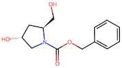 (2S,4R)4-Hydroxy-2-(hydroxymethyl)pyrrolidine, N-CBZ protected