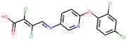 2,3-dichloro-4-{[6-(2,4-dichlorophenoxy)-3-pyridyl]imino}but-2-enoic acid