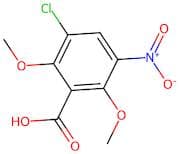 3-Chloro-2,6-dimethoxy-5-nitrobenzoic acid