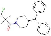 1-(4-Benzhydrylpiperidino)-3-chloro-2,2-dimethylpropan-1-one