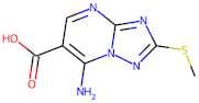 7-amino-2-(methylthio)[1,2,4]triazolo[1,5-a]pyrimidine-6-carboxylic acid