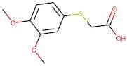 2-(3,4-Dimethoxyphenylthio)acetic acid