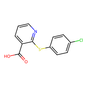 2-[(4-Chlorophenyl)thio]nicotinic acid