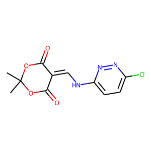 5-{[(6-Chloropyridazin-3-yl)amino]methylene}-2,2-dimethyl-1,3-dioxane-4,6-dione