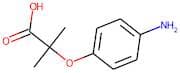 2-(4-aminophenoxy)-2-methylpropanoic acid