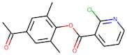 4-acetyl-2,6-dimethylphenyl 2-chloronicotinate