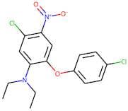 N1,N1-Diethyl-5-chloro-2-(4-chlorophenoxy)-4-nitroaniline