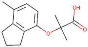 2-methyl-2-[(7-methyl-2,3-dihydro-1H-inden-4-yl)oxy]propanoic acid