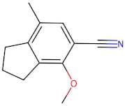 4-Methoxy-7-methylindane-5-carbonitrile