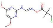 N'-[(3-chloro-2,2-dimethylpropanoyl)oxy]-N-(4,6-dimethoxypyrimidin-2-yl)iminoformamide