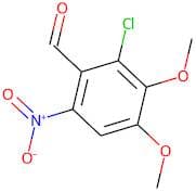 2-chloro-3,4-dimethoxy-6-nitrobenzaldehyde