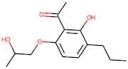 1-[2-Hydroxy-6-(2-hydroxypropoxy)-3-propylphenyl]ethan-1-one