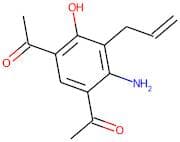 1-(5-Acetyl-3-allyl-2-amino-4-hydroxyphenyl)ethan-1-one