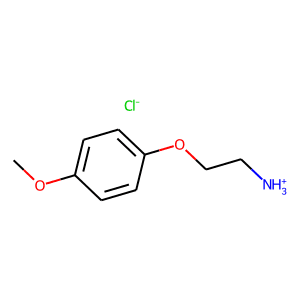 [2-(4-methoxyphenoxy)ethyl]ammonium chloride