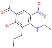 1-[4-(ethylamino)-2-hydroxy-5-nitro-3-propylphenyl]ethan-1-one