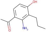 2'-Amino-4'-hydroxy-3'-propylacetophenone