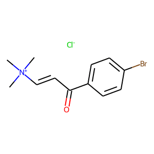 [3-(4-bromophenyl)-3-oxoprop-1-enyl](trimethyl)ammonium chloride