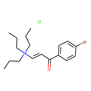 [3-(4-bromophenyl)-3-oxoprop-1-enyl](tripropyl)ammonium chloride