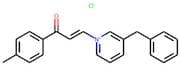 3-(3-benzylpyridinium-1-yl)-1-(4-methylphenyl)prop-2-en-1-one chloride