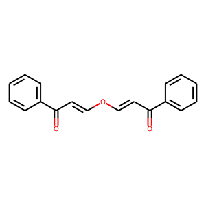 3-[(3-oxo-3-phenylprop-1-enyl)oxy]-1-phenylprop-2-en-1-one