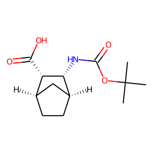 3-exo-Aminobicyclo[2.2.1]heptane-2-exo-carboxylic acid, N-BOC protected