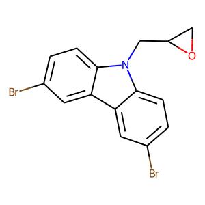 3,6-dibromo-9-(oxiran-2-ylmethyl)-9H-carbazole