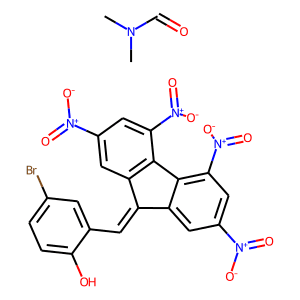 4-bromo-2-[(2,4,5,7-tetranitro-9H-fluoren-9-yliden)methyl]phenol dimethylformamide