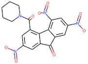 2,4,7-trinitro-5-(piperidinocarbonyl)-9H-fluoren-9-one