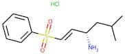(1E,3S)-3-Amino-5-methyl-1-(phenylsulphonyl)hex-1-ene hydrochloride